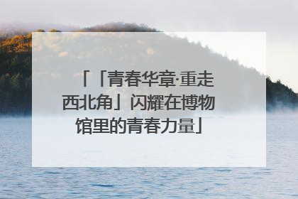 「青春华章·重走西北角」闪耀在博物馆里的青春力量