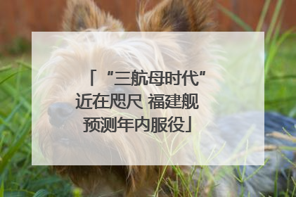 “三航母时代”近在咫尺 福建舰预测年内服役