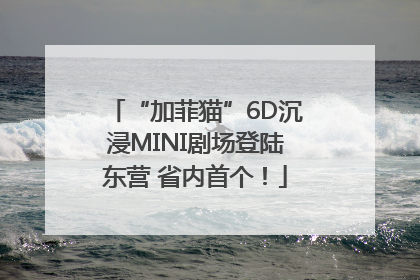 “加菲猫”6D沉浸MINI剧场登陆东营 省内首个！