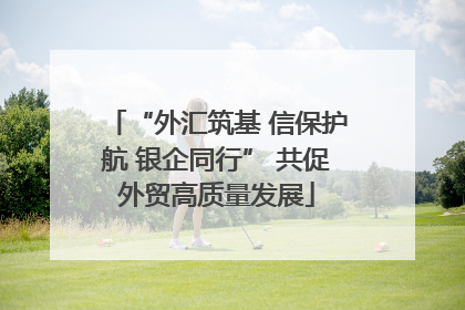 “外汇筑基 信保护航 银企同行” 共促外贸高质量发展