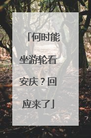 何时能坐游轮看安庆？回应来了