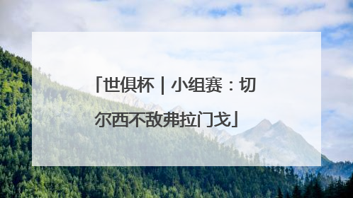 世俱杯｜小组赛：切尔西不敌弗拉门戈