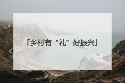 乡村有“礼”好振兴