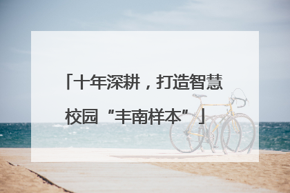 十年深耕，打造智慧校园“丰南样本”