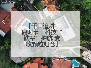 千里追耕·三夏时节丨科技“铁军”护航 麦收颗粒归仓
