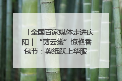 全国百家媒体走进庆阳｜“剪云裳”惊艳香包节：剪纸跃上华服 非遗焕发新彩