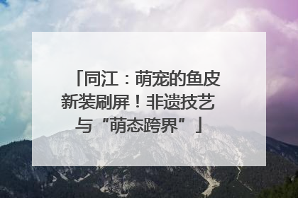 同江：萌宠的鱼皮新装刷屏！非遗技艺与“萌态跨界”