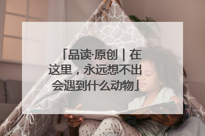 品读·原创｜在这里，永远想不出会遇到什么动物