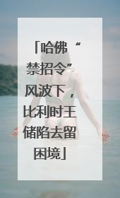 哈佛“禁招令”风波下，比利时王储陷去留困境
