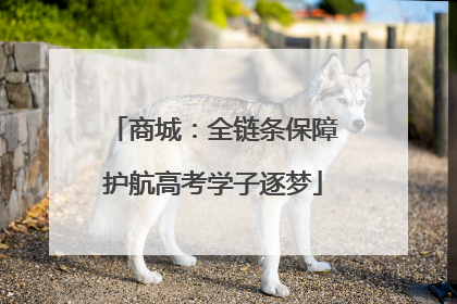 商城：全链条保障护航高考学子逐梦