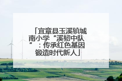 宜章县玉溪镇城南小学“溪韧中队”：传承红色基因 锻造时代新人