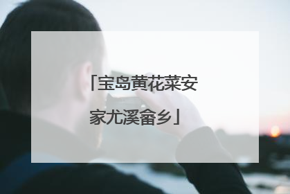 宝岛黄花菜安家尤溪畲乡