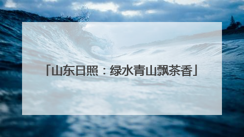 山东日照：绿水青山飘茶香