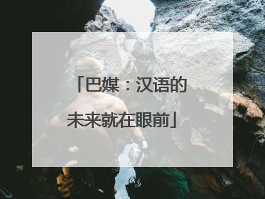 巴媒：汉语的未来就在眼前