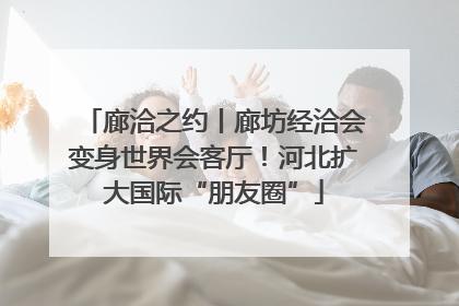 廊洽之约丨廊坊经洽会变身世界会客厅！河北扩大国际“朋友圈”