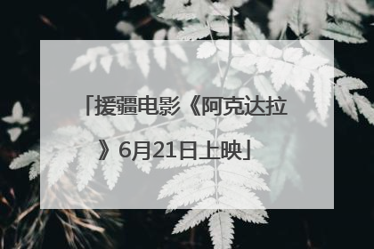 援疆电影《阿克达拉》6月21日上映