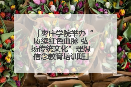 枣庄学院举办“赓续红色血脉 弘扬传统文化”理想信念教育培训班