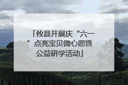 攸县开展庆“六一”点亮宝贝微心愿暨公益研学活动