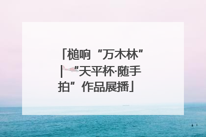 槌响“万木林”｜“天平杯·随手拍”作品展播