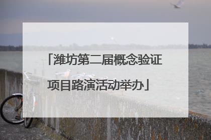 潍坊第二届概念验证项目路演活动举办