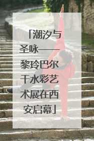 潮汐与圣咏——黎玲巴尔干水彩艺术展在西安启幕