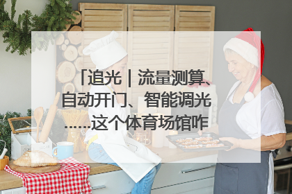 追光｜流量测算、自动开门、智能调光……这个体育场馆咋这么先进？