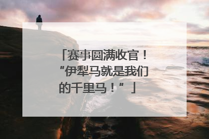 赛事圆满收官！“伊犁马就是我们的千里马！”