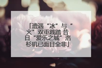 遭遇“冰”与“火”双重践踏 昔日“爱乐之城”洛杉矶已面目全非