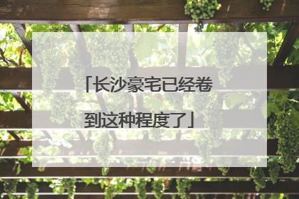 长沙豪宅已经卷到这种程度了