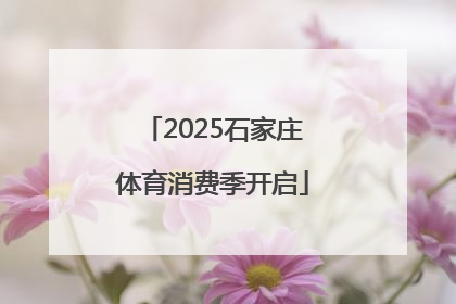 2025石家庄体育消费季开启